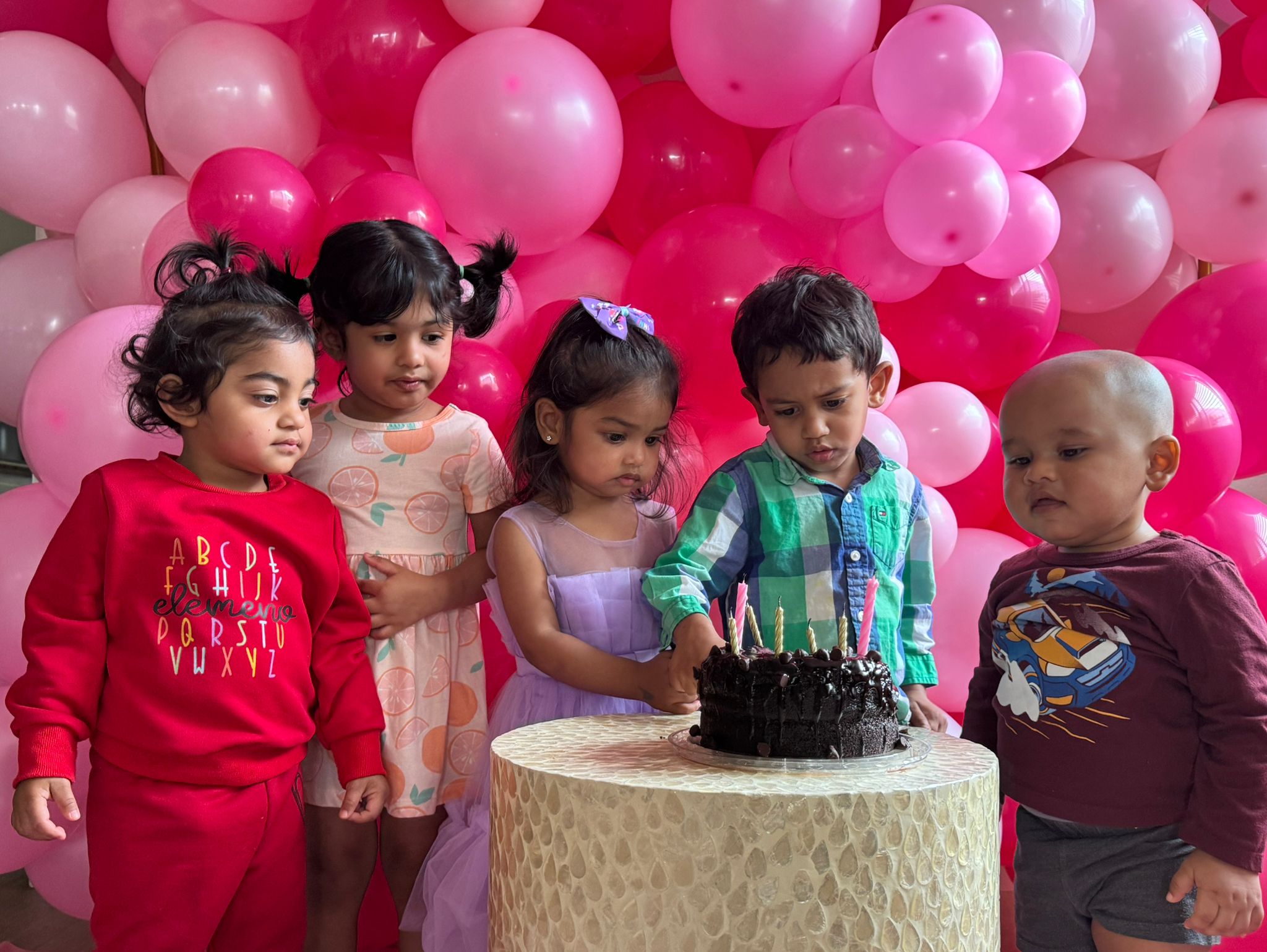 Children enjoying activities at Baala Vikaas Daycare
